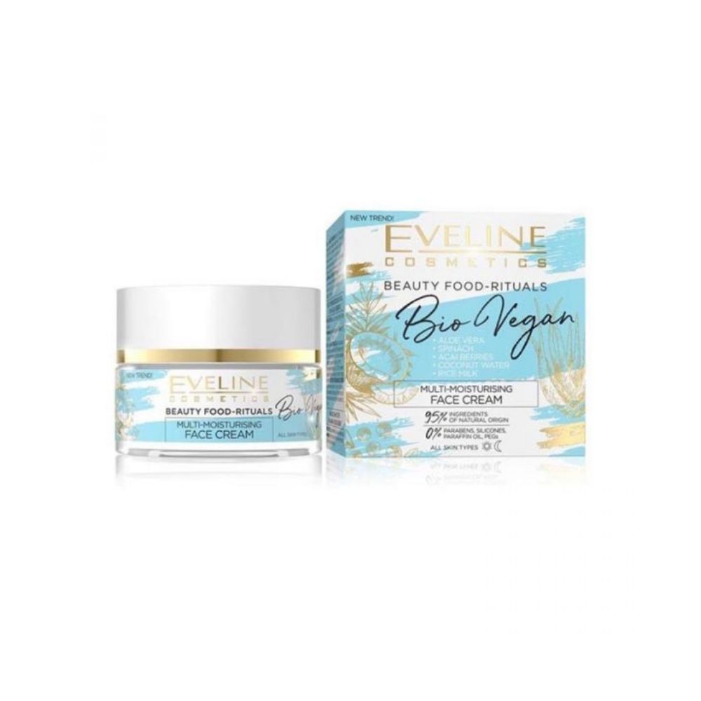 Eveline Beauty Food Bio Vegan Multi-Moisturizing Face Cream  